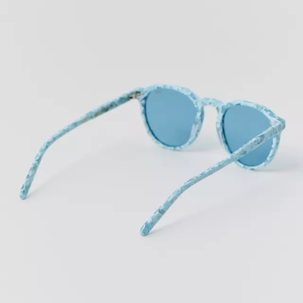 I-SEA Watty Blue Patterned Sunglasses New